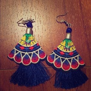 Colorful earrings